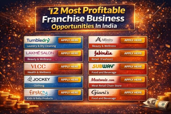 12 Most Profitable Franchise Business Opportunities In India